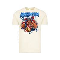 Vintage Arctic Afro american girl sneakers Vintage Tee - RanaPortraitStore