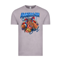 Vintage Zinc Afro american girl sneakers Vintage Tee - RanaPortraitStore