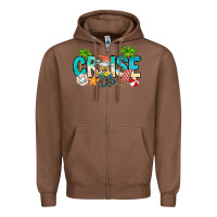 Chestnut Cruise Life Zipper Hoodie - CowhideDigitalArt