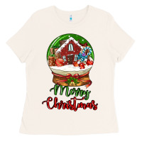 Bone Merry Christmas Ladies Tee - LillyAllenDesigns