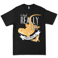 Black bearded dragons i just really like bearded dragons Premium Tee - lanVoArt