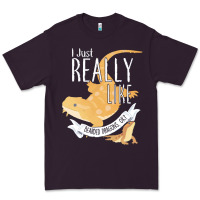 Plum bearded dragons i just really like bearded dragons Premium Tee - lanVoArt