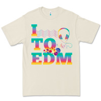 Bone i listen to edm rainbow letters dj music gift Premium Tee - lanVoArt