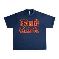 Navy Food is my Valentine Urban Heavy Tee - HowdyJamesFarm