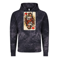 Cloud Black Queen Of Hearts Cowgirl Vintage Hoodie - HowdyJamesFarm