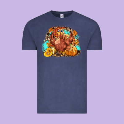 Turkey Pumpkins Vintage Tee Designed By Nancycooperartshop