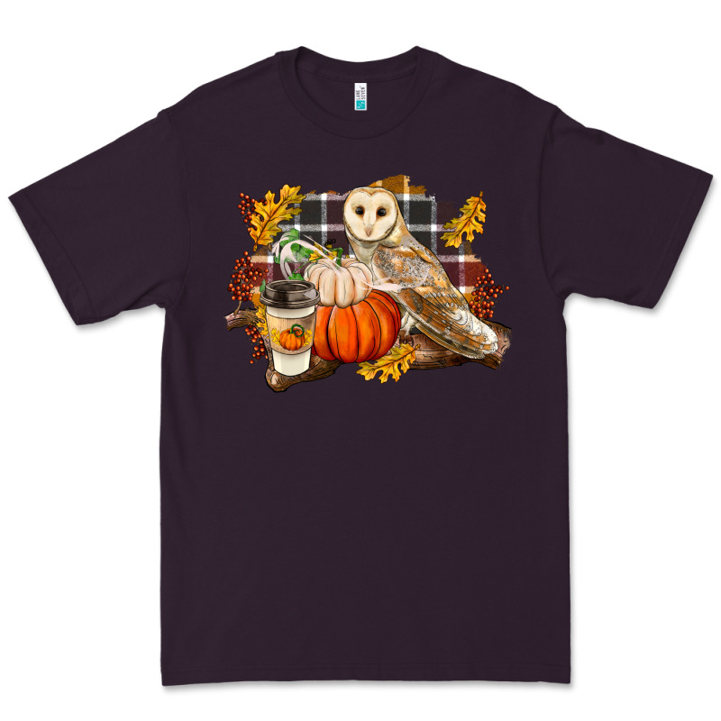 Fall Barn Owl Premium Tee by LillyAllenDesigns | Teevron