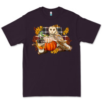 Plum Fall Barn Owl Premium Tee - LillyAllenDesigns