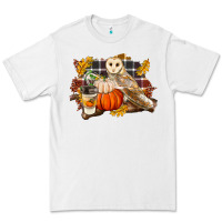 White Fall Barn Owl Premium Tee - LillyAllenDesigns