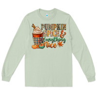 Matcha pumpkin spice and everything nice Long Sleeve Tee - CowGirlArtShop