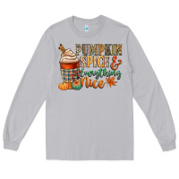 Moon Dust pumpkin spice and everything nice Long Sleeve Tee - CowGirlArtShop