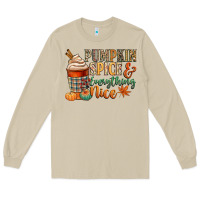 Pumpkin Spice And Everything Nice Long Sleeve Tee | Teevron