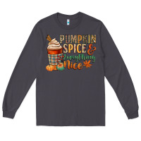 Smoke pumpkin spice and everything nice Long Sleeve Tee - CowGirlArtShop