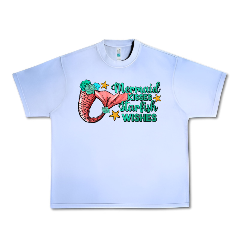 Mermaid Kisses Starfish Wishes Urban Heavy Tee by JahusDesignShop | Teevron