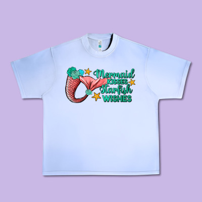 Mermaid Kisses Starfish Wishes Urban Heavy Tee Designed By Jahusdesignshop
