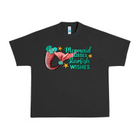 Pigment Black mermaid kisses starfish wishes Urban Heavy Tee - JahusDesignShop