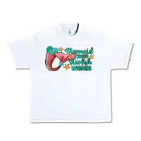 White mermaid kisses starfish wishes Urban Heavy Tee - JahusDesignShop