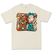 Bone Western Fall Cow Mama Premium Tee - LillyAllenDesigns