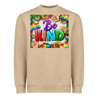 Mushroom Western Be Kind LGBTQ Tumbler Heavyweight Sweatshirt - BundleAndBundleShop
