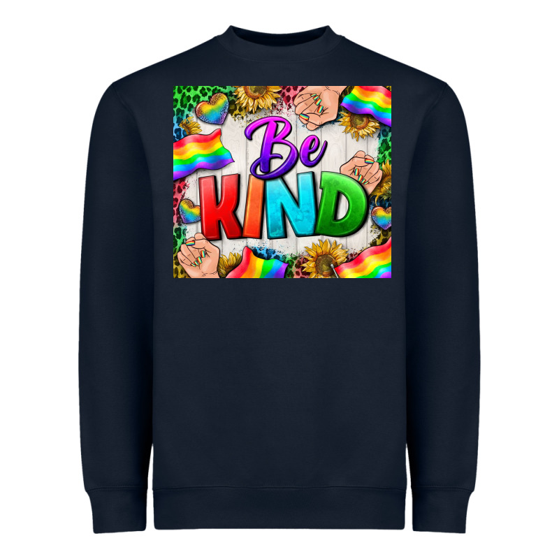 Western Be Kind Lgbtq Tumbler Heavyweight Sweatshirt by BundleAndBundleShop | Teevron