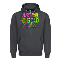 Smoke Just Bead it Zipper Hoodie - CowhideDigitalArt
