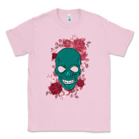 Bubblegum Pink Skull with flowers Classic Tee - Bettercallsaul