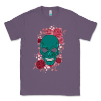 Lavender Skull with flowers Classic Tee - Bettercallsaul