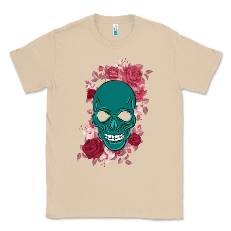 Skull With Flowers Classic Tee by Bettercallsaul | Teevron