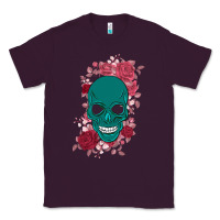 Plum Skull with flowers Classic Tee - Bettercallsaul