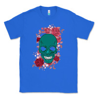 True Royal Skull with flowers Classic Tee - Bettercallsaul