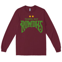 Burgundy the tampa bay rowdies fitted Long Sleeve Tee - lanVoArt