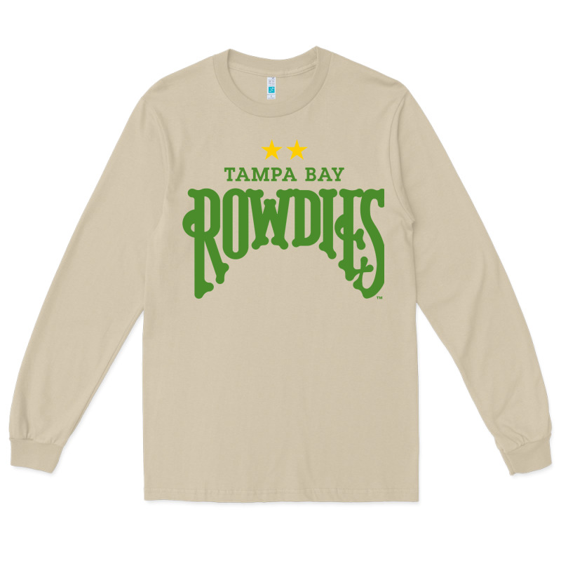 The Tampa Bay Rowdies Fitted Long Sleeve Tee by lanVoArt | Teevron