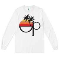 White ocean pacific Long Sleeve Tee - lanVoArt