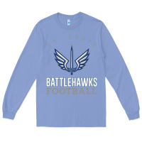 Colony Blue stl battlehawks football! xfl Long Sleeve Tee - lanVoArt
