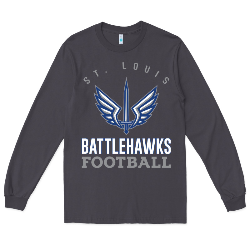 Stl Battlehawks Football! Xfl Long Sleeve Tee by lanVoArt | Teevron