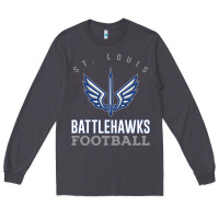 Smoke stl battlehawks football! xfl Long Sleeve Tee - lanVoArt
