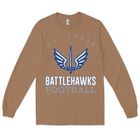 Toasted Coconut stl battlehawks football! xfl Long Sleeve Tee - lanVoArt
