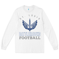 White stl battlehawks football! xfl Long Sleeve Tee - lanVoArt