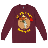 Burgundy slowpoke rodriguez fresh design Long Sleeve Tee - lanVoArt