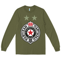 Army Green fk partizan Long Sleeve Tee - lanVoArt