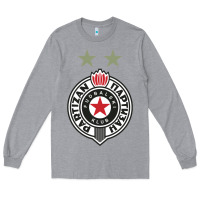 Heather Grey fk partizan Long Sleeve Tee - lanVoArt