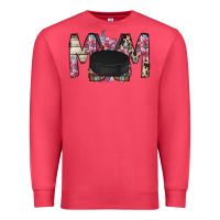 Cardinal mom hockey flower Premium Sweatshirt - RacoonDesign