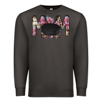 Smoke mom hockey flower Premium Sweatshirt - RacoonDesign