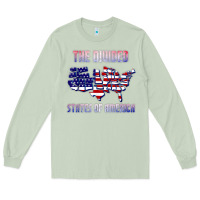 Matcha the divided states of america political humor usa map t shirt Long Sleeve Tee - lanVoArt