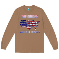Toasted Coconut the divided states of america political humor usa map t shirt Long Sleeve Tee - lanVoArt