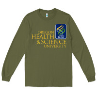 Army Green oregon health & science university (ohsu) Long Sleeve Tee - lanVoArt