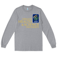 Heather Grey oregon health & science university (ohsu) Long Sleeve Tee - lanVoArt
