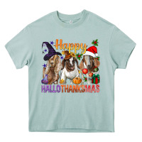 Arona Happy Hallothanksmas Goats Heavy Core Tee - BundleAndBundleShop