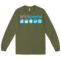 Army Green wii sports essential Long Sleeve Tee - lanVoArt