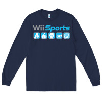 Navy wii sports essential Long Sleeve Tee - lanVoArt